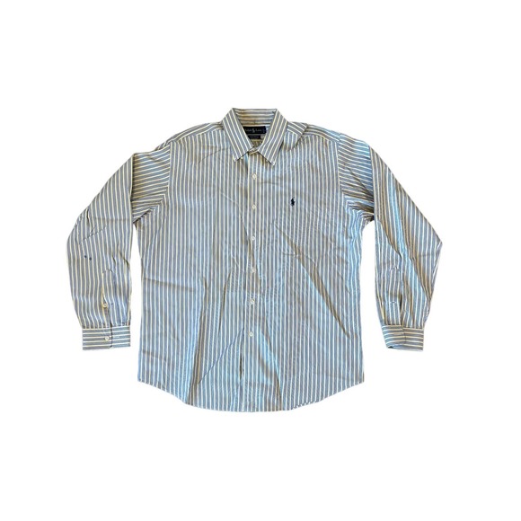 Mens Ralph Lauren Custom Fit Button-Down SZ XL‎ - Picture 1 of 4